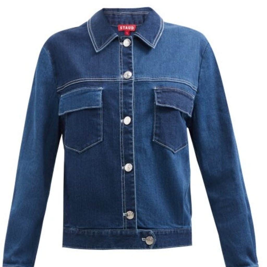 Staud Ryan Denim Jacket